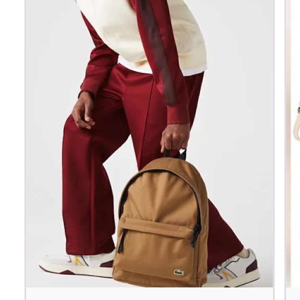 Lacoste Neocroc Canvas Backpack